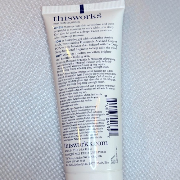 NWOB 2 Pack This Works Stress Check Sleep Lotion & Deep Sleep Overnight Cleanser - Picture 4 of 7